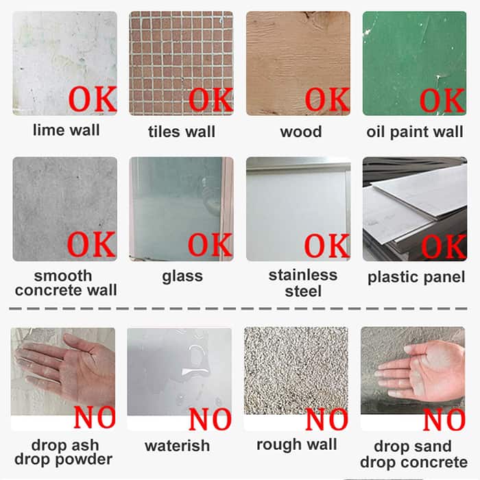 RocksWall, тримерни стикери за стена с рок ефект (10 бр.) (1+1 БЕЗПЛАТНО ) - Image 5