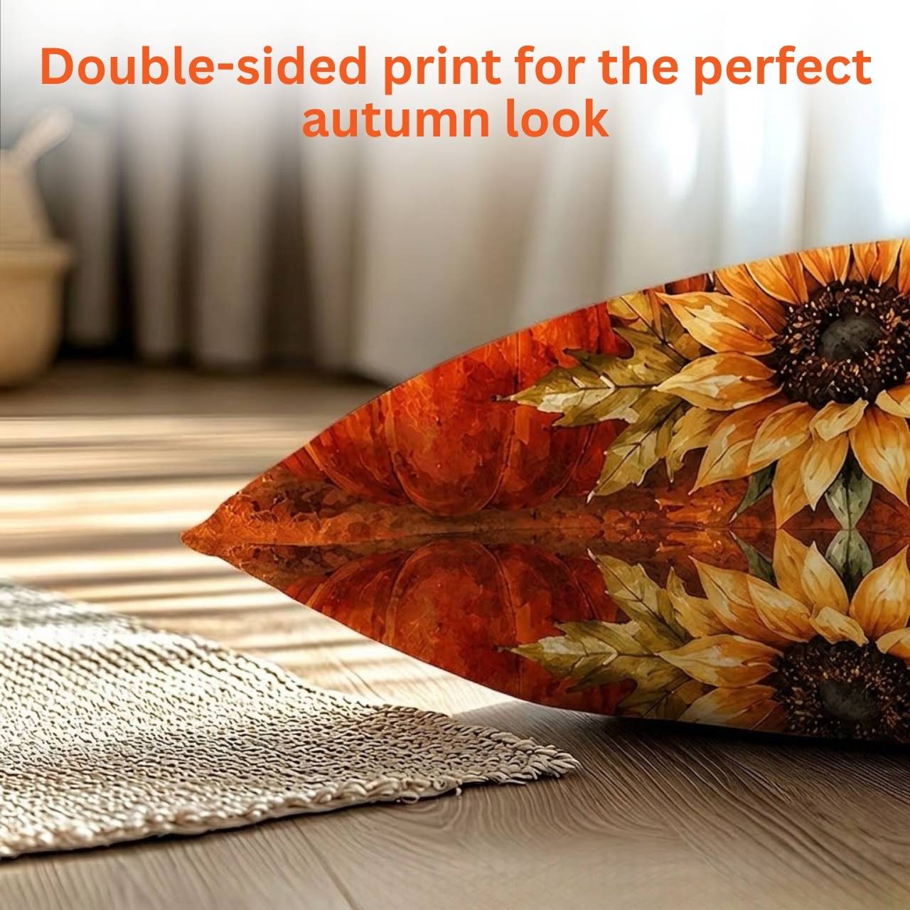 Есенна калъфка за декоративна възглавница, AutumnPillows - Image 3