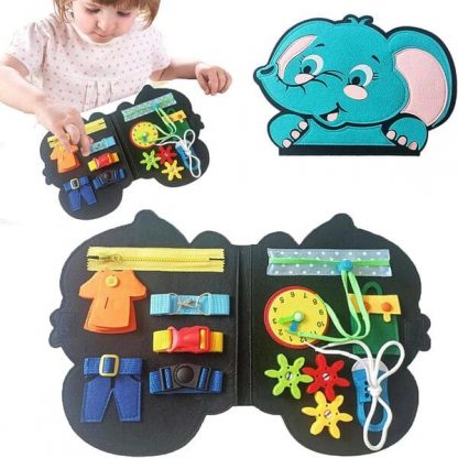BUSYBOARD-TST, Сензорна развойна играчка в папка - Image 1