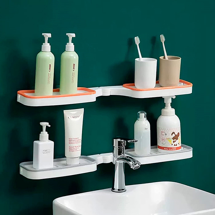 BathroomShelf, рафт за баня, който може да се монтира на 90° или 180° - Image 8