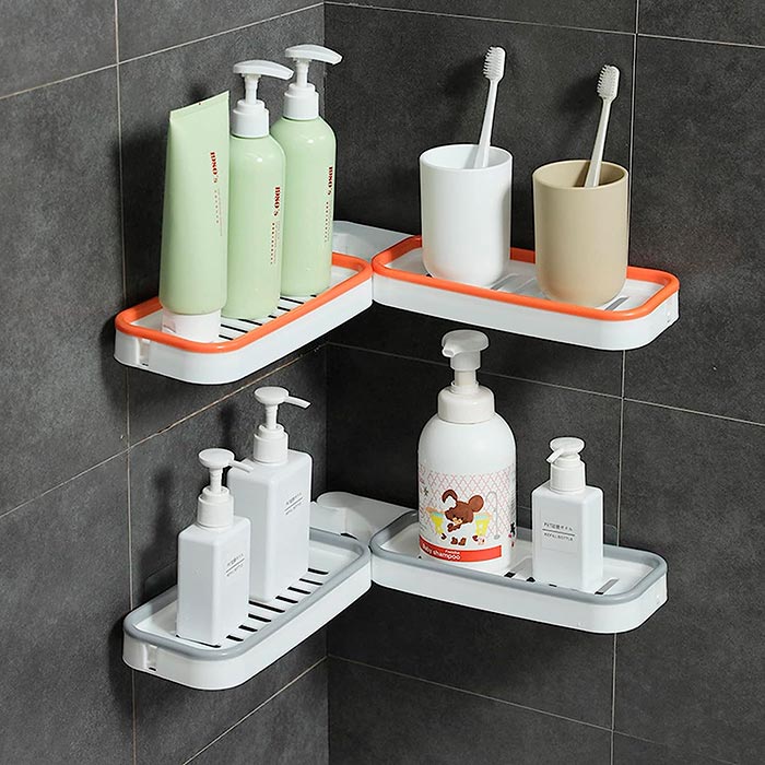 BathroomShelf, рафт за баня, който може да се монтира на 90° или 180° - Image 9