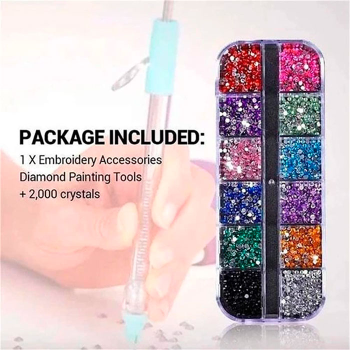 BlingDecor, комплект за нанасяне на диаманти - Image 3