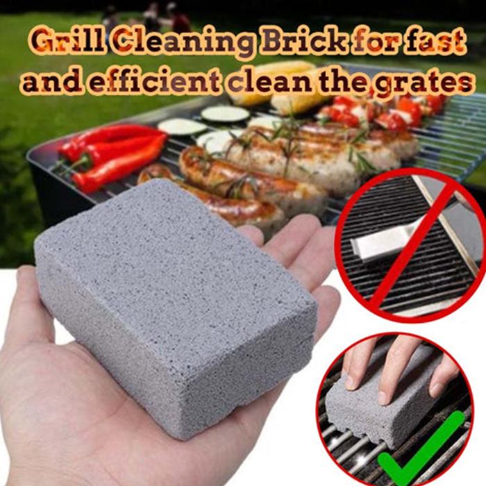 BrickGrill, 1 + 1 БЕЗПЛАТЕН почистващ камък за решетки на скара - Image 6