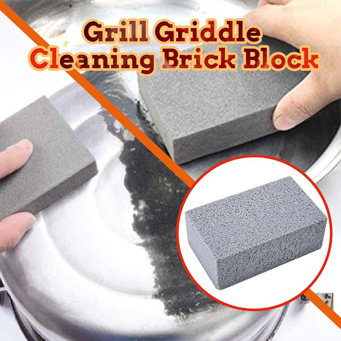 BrickGrill, 1 + 1 БЕЗПЛАТЕН почистващ камък за решетки на скара - Image 9