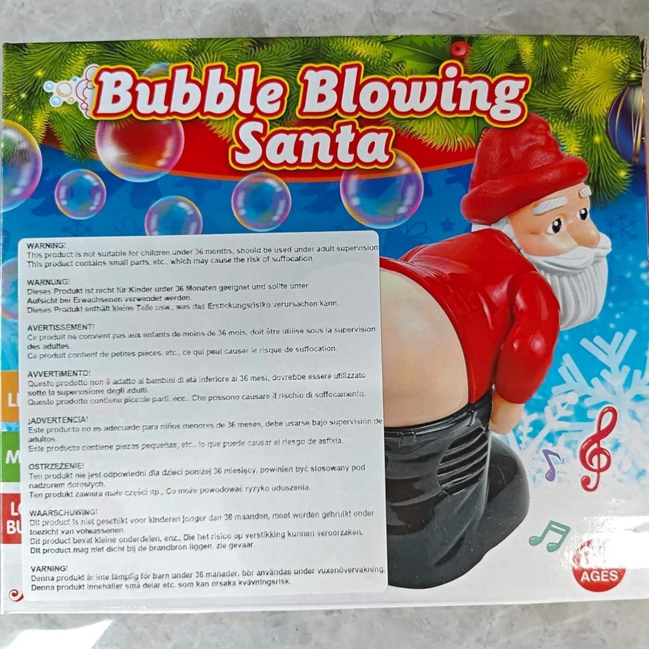Балончета, течност за сапунени балони за играчката BlowSanta - Image 7