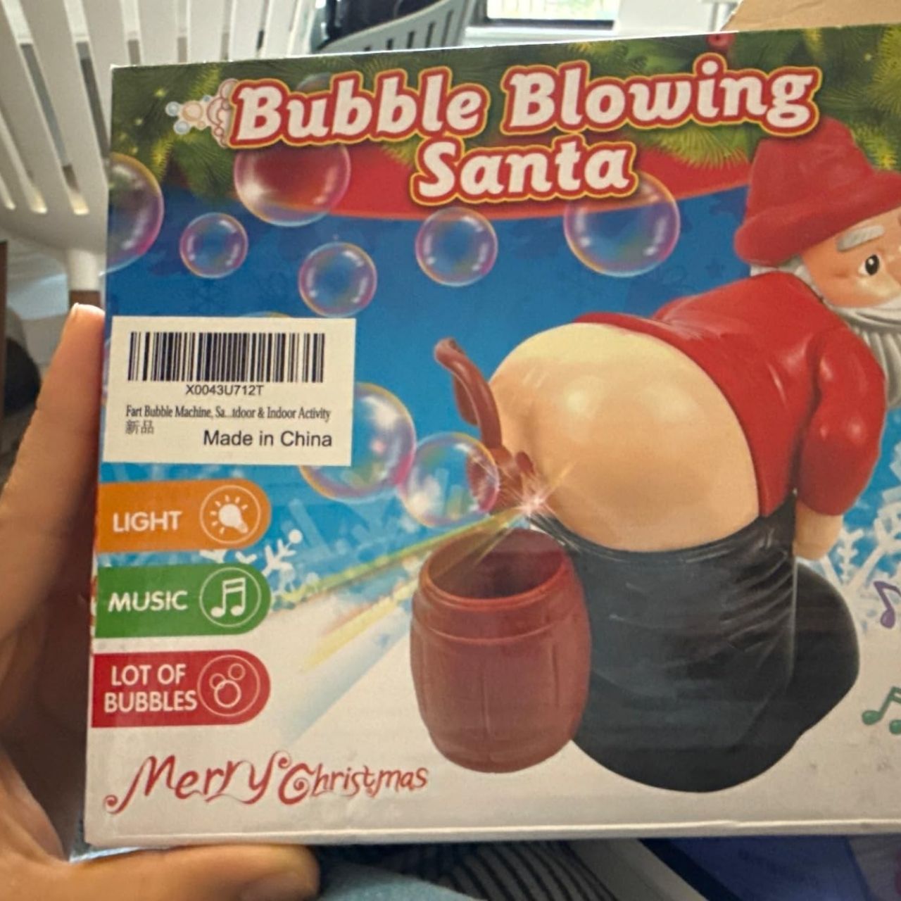 Балончета, течност за сапунени балони за играчката BlowSanta - Image 8