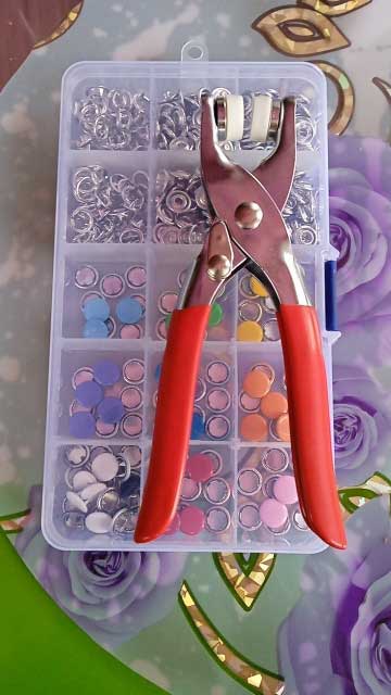 ButtonPliers, професионален комплект за закрепване на копчета - Image 4