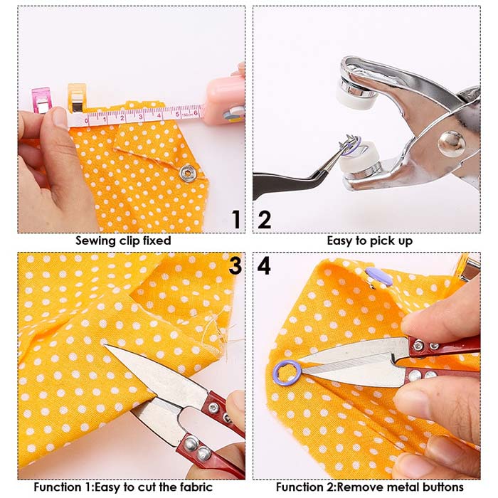 ButtonPliers, професионален комплект за закрепване на копчета - Image 6