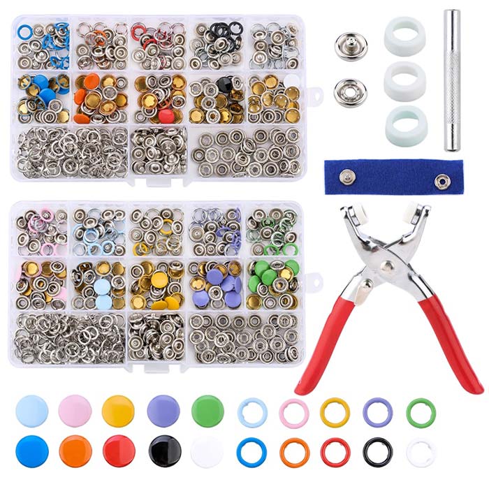 ButtonPliers, професионален комплект за закрепване на копчета - Image 9