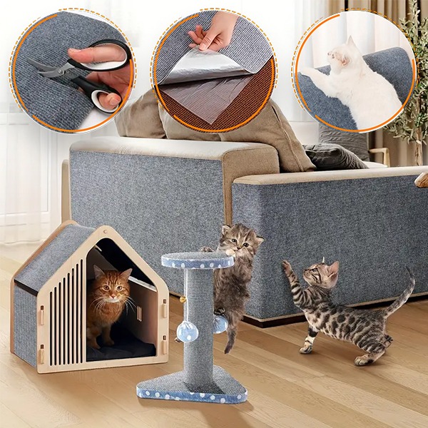 CATSTR, Защитна подложка за котешко драскане - Image 7