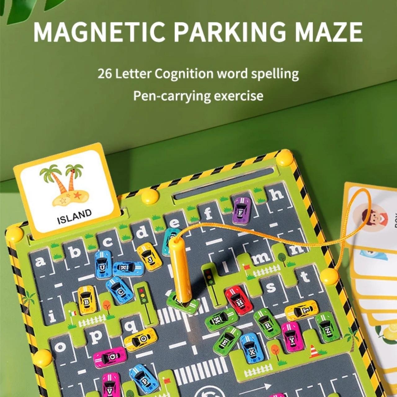 CarMaze, магнитна настолна игра за учене на английски език - Image 6