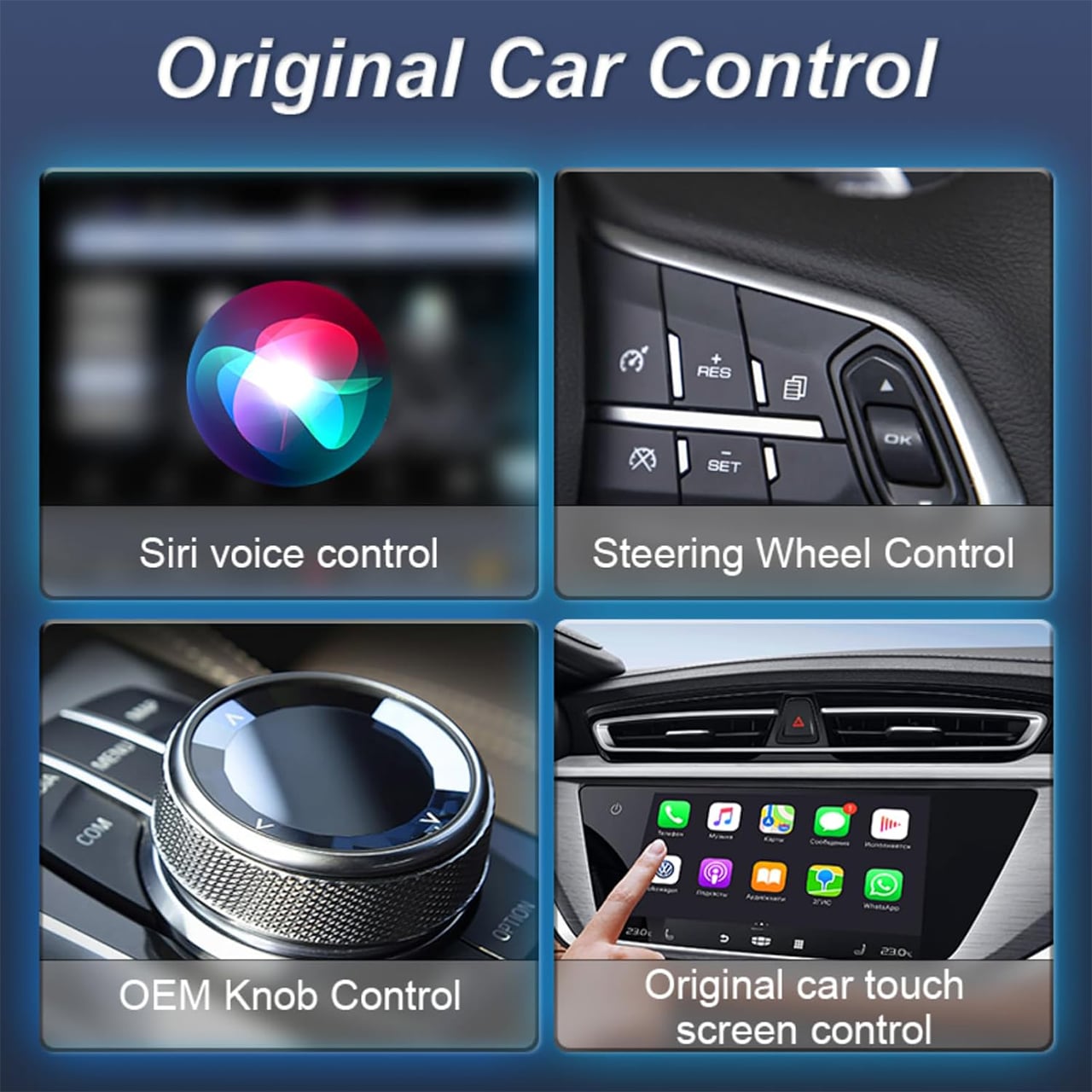 CarPlay, USB стик за безжична свързаност на автомобила с Apple CarPlay и Android Auto - Image 2