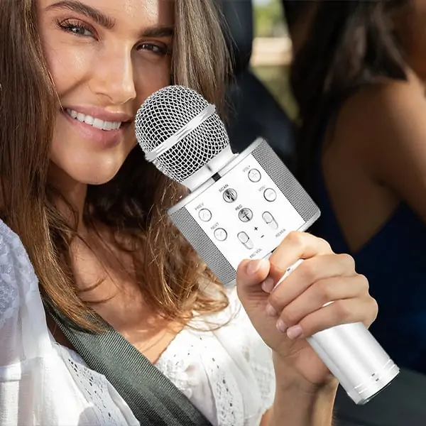 CaraokeStar, безжичен микрофон с високоговорител за караоке - Image 4