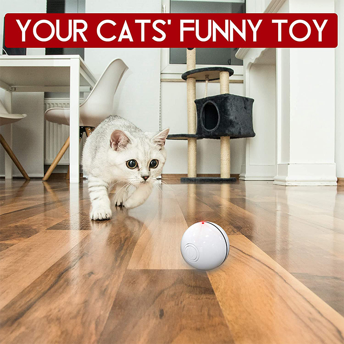 CatToy, играчка за котка, която бяга и маха пера - Image 7