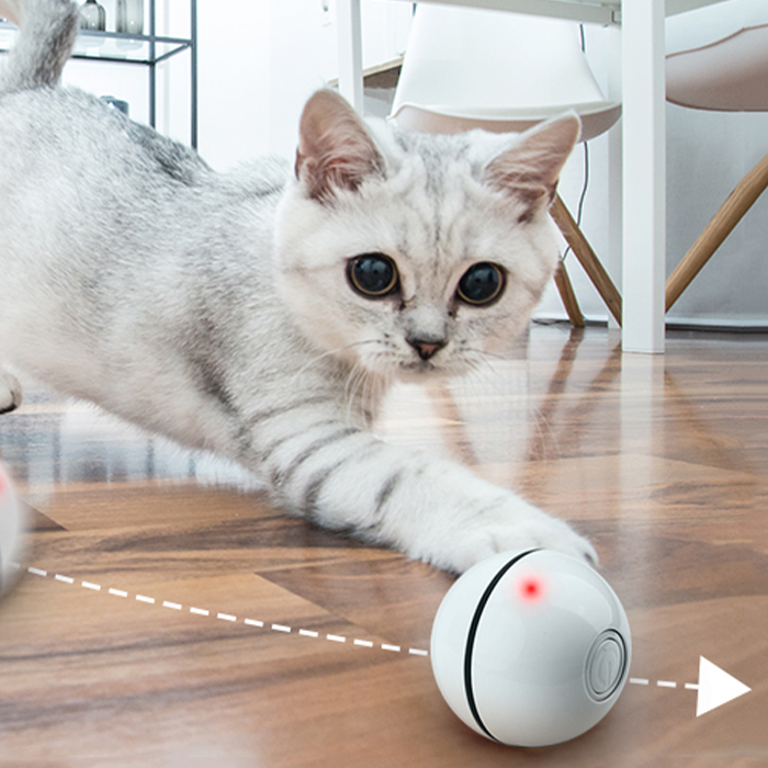 CatToy, играчка за котка, която бяга и маха пера - Image 10