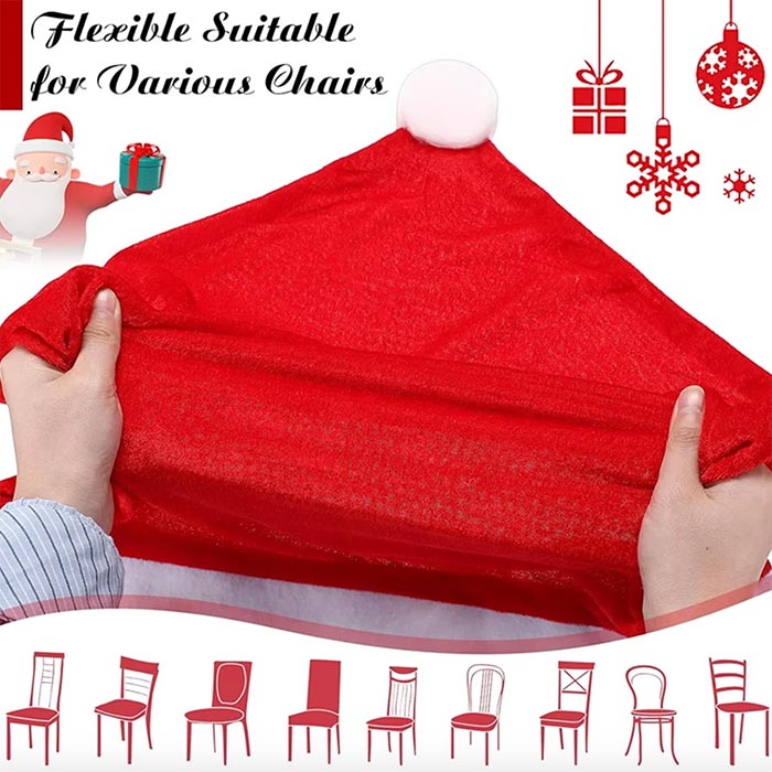 ChairSanta, празнични калъфи за столове (4 броя) - Image 4