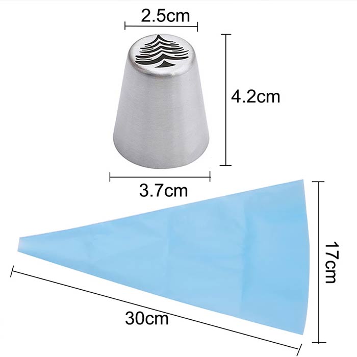 ChristmasNozzles, празнично украсяване на торти и други десерти - Image 1