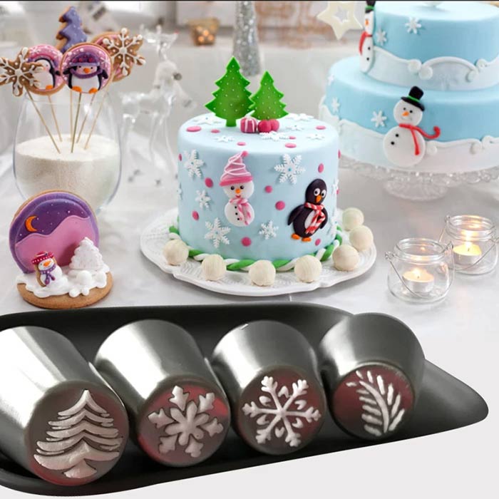 ChristmasNozzles, празнично украсяване на торти и други десерти - Image 2