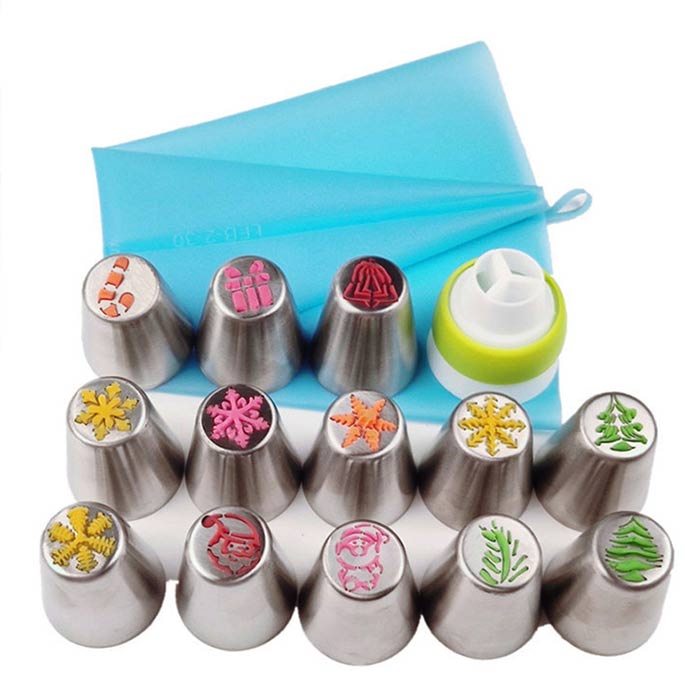 ChristmasNozzles, празнично украсяване на торти и други десерти - Image 6