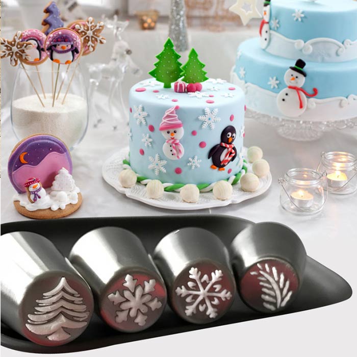 ChristmasNozzles, празнично украсяване на торти и други десерти - Image 7
