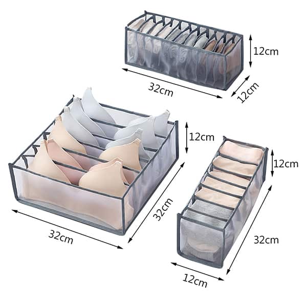 ClosetStar, 3-частен комплект органайзери за бельо - Image 2