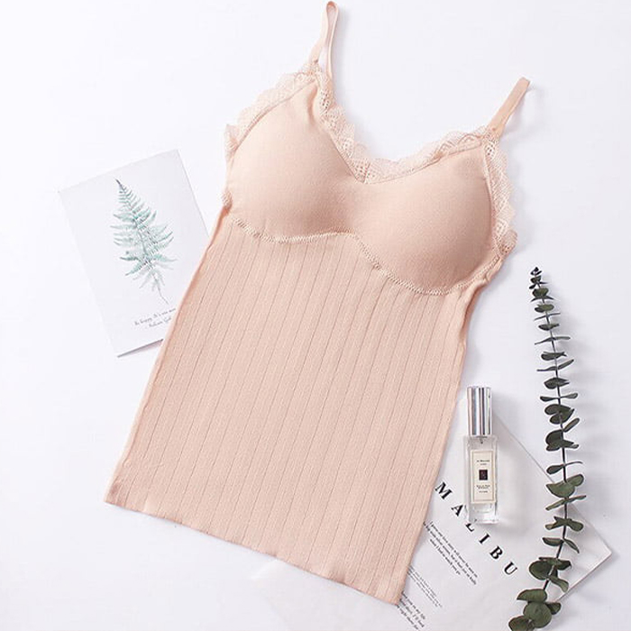ComfortTop, 1+1 БЕЗПЛАТНО Тениска с подплатена поддръжка в черно и бежово - Image 4