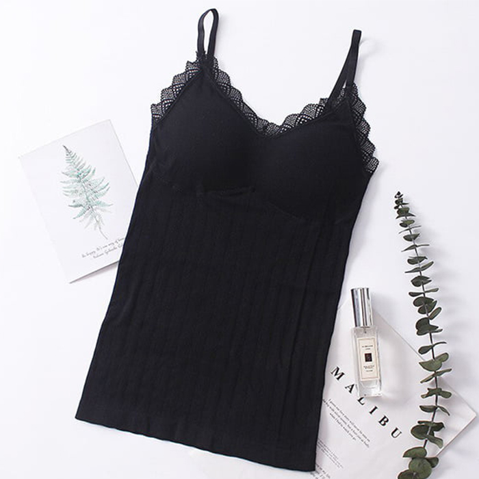 ComfortTop, 1+1 БЕЗПЛАТНО Тениска с подплатена поддръжка в черно и бежово - Image 5