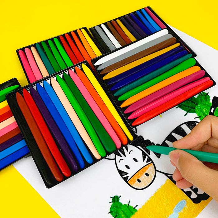 Crayons, компактни восъчни моливи (24 броя) - Image 9