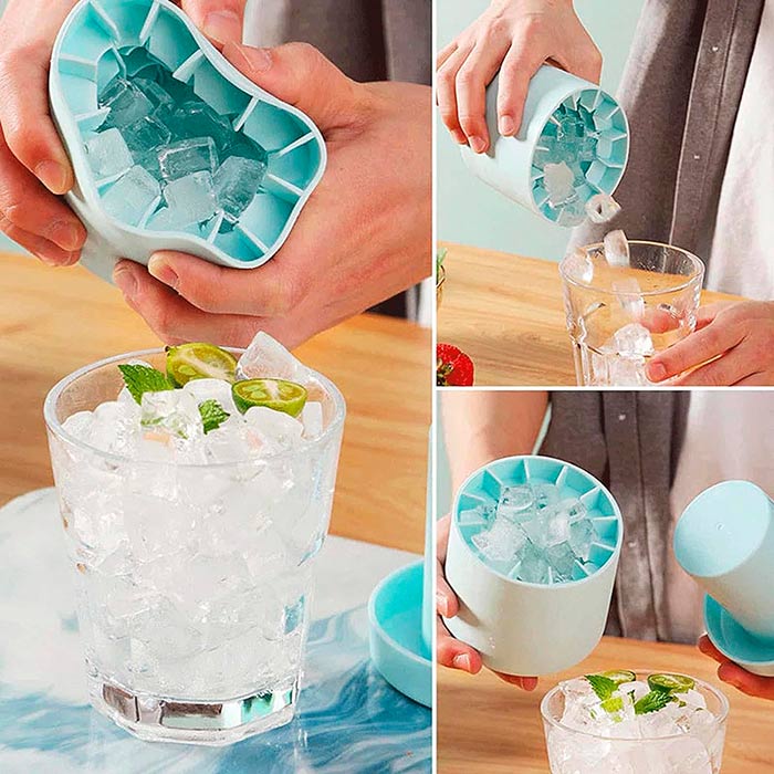 Cubes, силиконова форма за ледени кубчета - Image 8