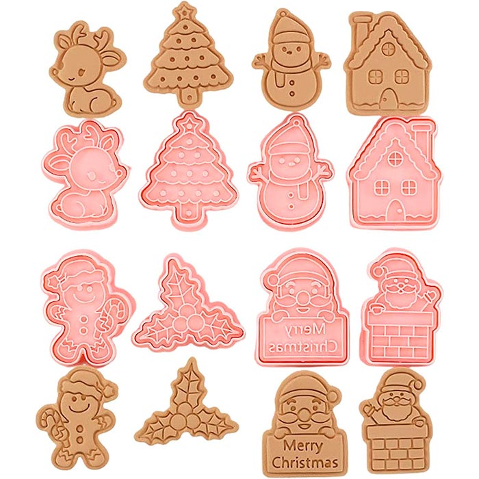 CutCookies, Коледни форми за бисквитки (8 форми за бисквитки) - Image 5