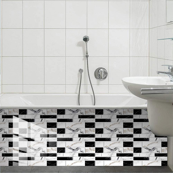 DecorWallpaper, тримерни стикери за стена в имитация на плочки (12 бр.) - Image 6