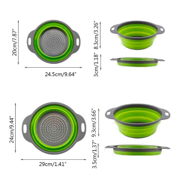 DishDrain, силиконови съдове за готвене (2 броя) - Image 2