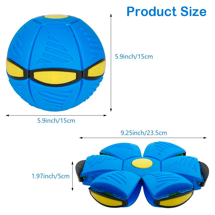DiskBall, играчка за кучета, която е и фризби и топка - Image 2
