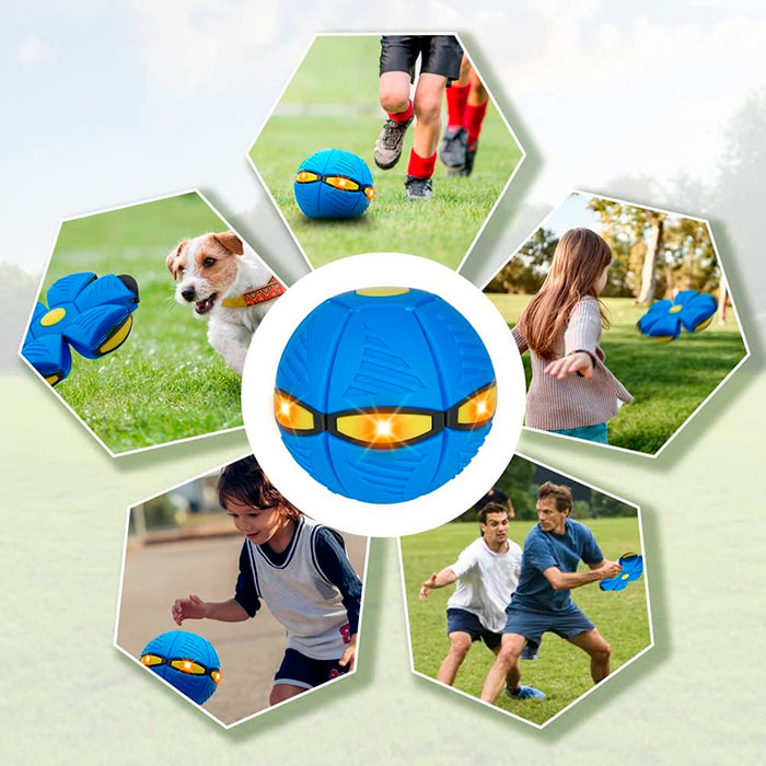 DiskBall, играчка за кучета, която е и фризби и топка - Image 5