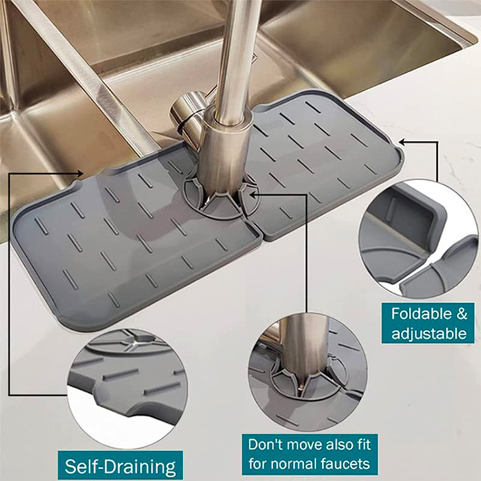 DryingPad, силиконова подложка за кухненска мивка или мивка в банята - Image 10