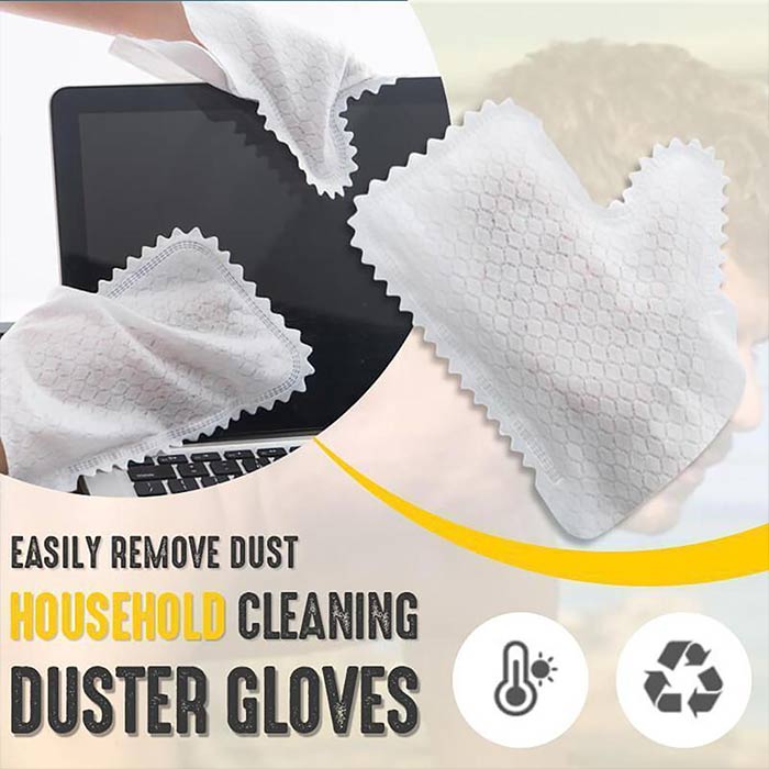 DustGloves, 20 броя ръкавици за почистване на различни повърхности - Image 2