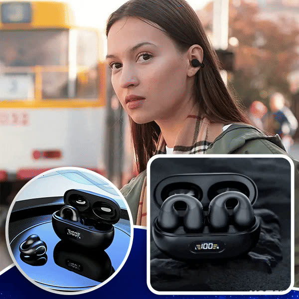 EARBUD, Безжични спортни слушалки EarClip - video