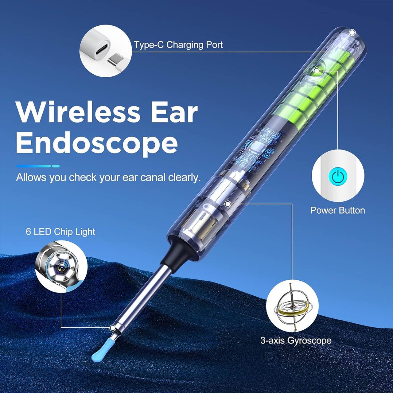 EarStick, помощник за почистване на ушна восък с камера - Image 7