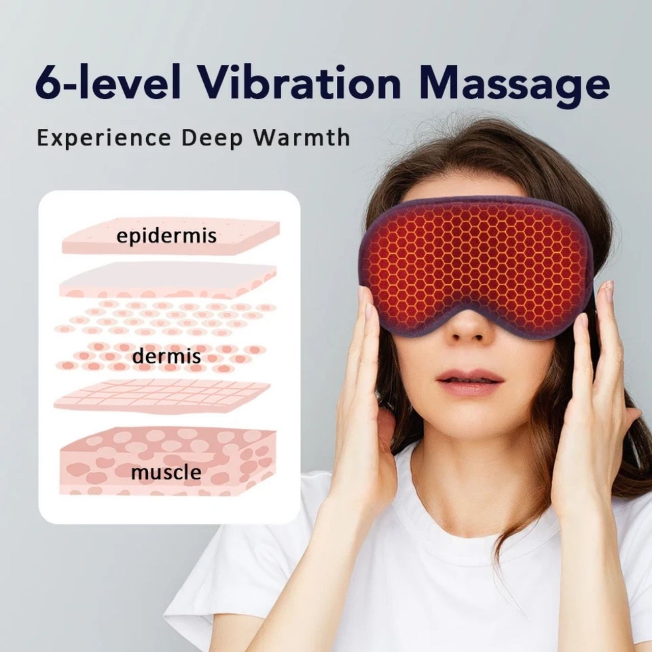 EyeMask, нагряваща масажна маска за очи - Image 4