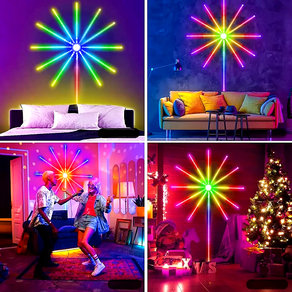 FIREWORK, Умни LED декоративни светлини - Image 8