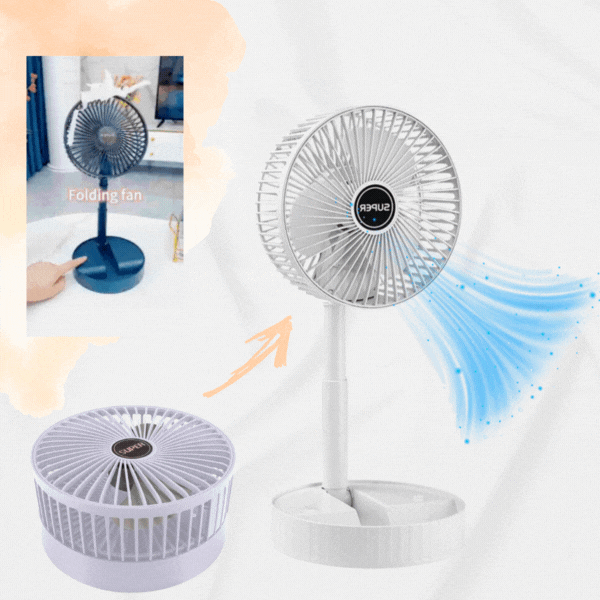 3 в 1 сгъваем вентилатор, FoldFan