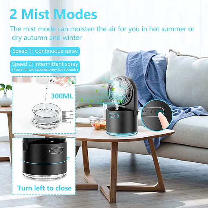 FanMist, вентилаторът, който охлажда и овлажнява стаята - Image 5