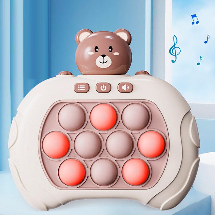 Интерактивната играчка FastFingers има множество режими на игра, където детето развива бързи реакции, памет, скорост и състезание между 2 играча!