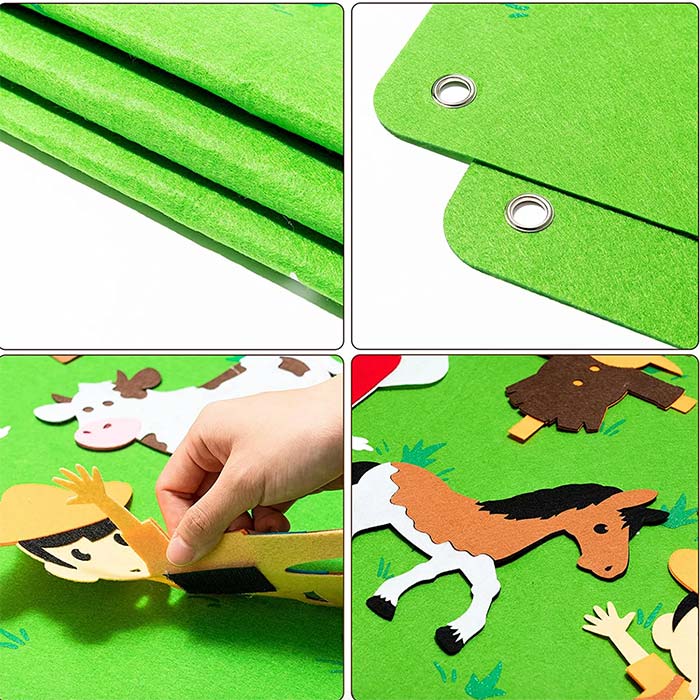 FeltBoard Интерактивна мека игрална дъска - Image 4