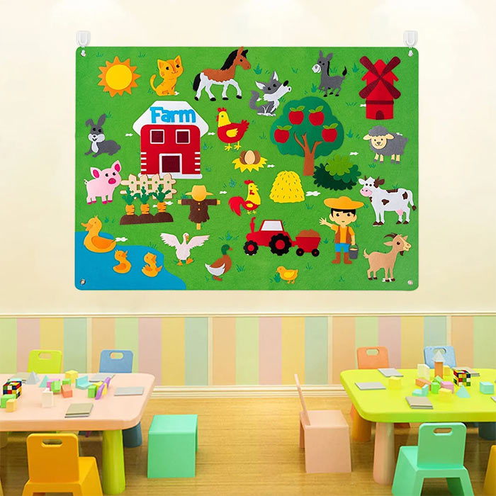 FeltBoard Интерактивна мека игрална дъска - Image 5
