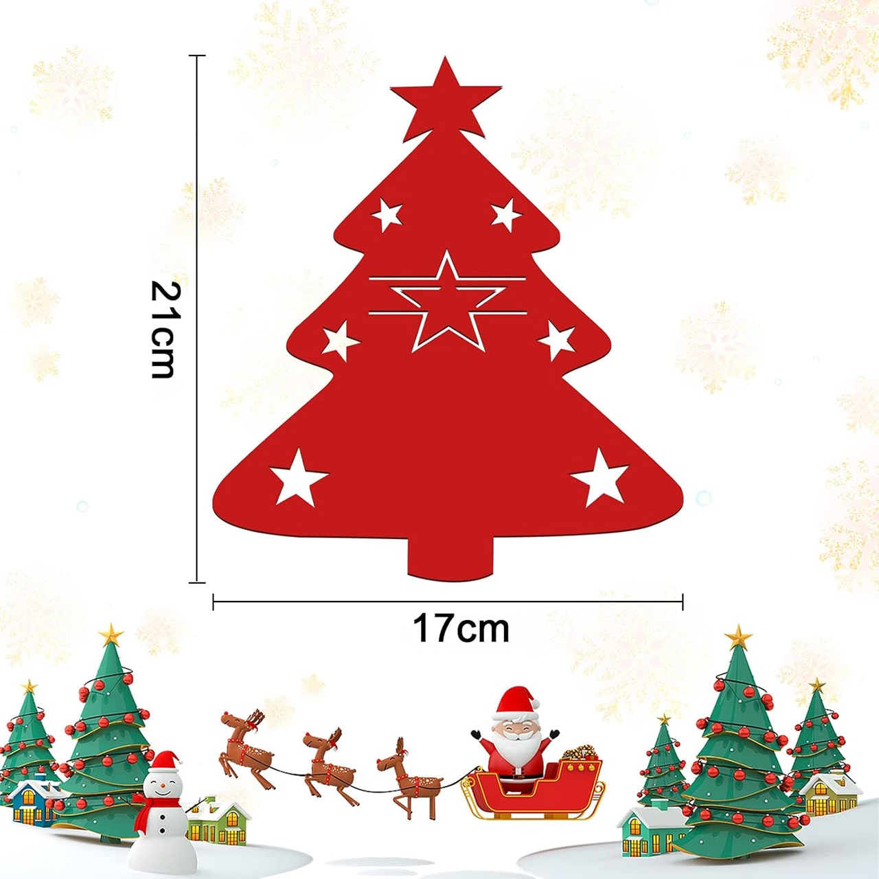 Festives, 12-частен комплект коледни прибори - Image 6