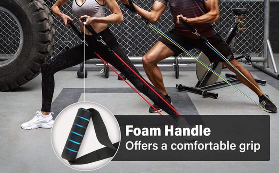 FitBands, тренировъчни еластични ленти с дръжки - Image 4