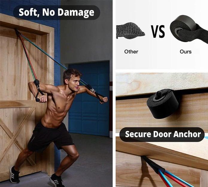 FitBands, тренировъчни еластични ленти с дръжки - Image 6