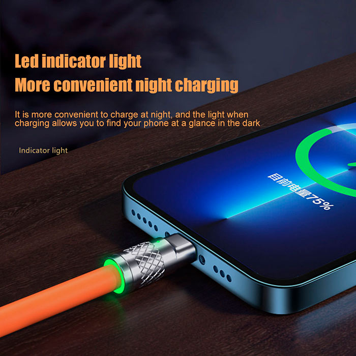 Зарядното има 3 различни конектора - USB-C, Micro USB и Apple charger (Lightning)!
