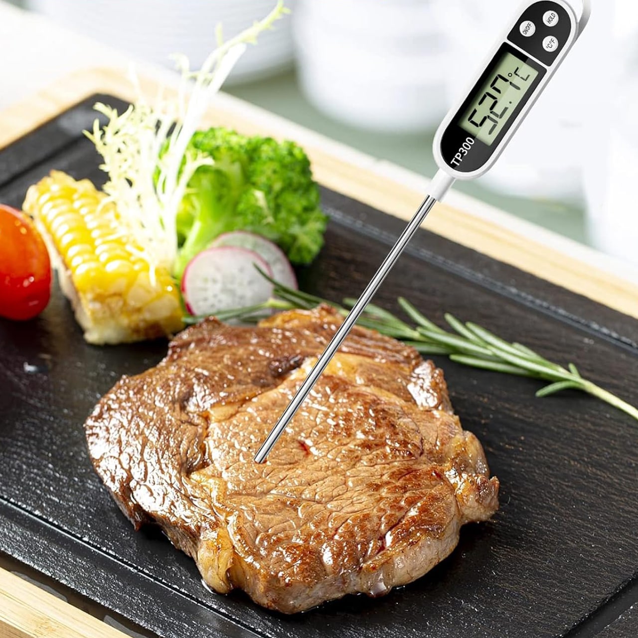 FoodMeter, електронен цифров термометър за измерване на температурата на храни и течности - Image 5